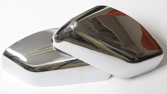 Hawke Chrome mirror covers - Click Image to Close